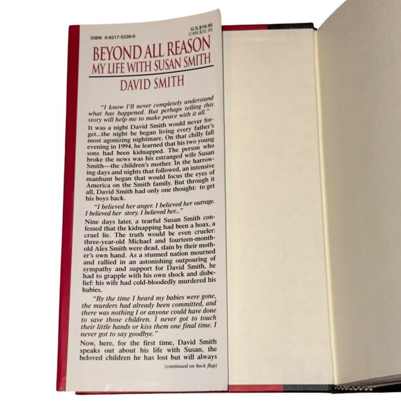 Beyond All Reason: My Life With Susan Smith By David Smith Hardcover 1995 - Picture 3 of 6